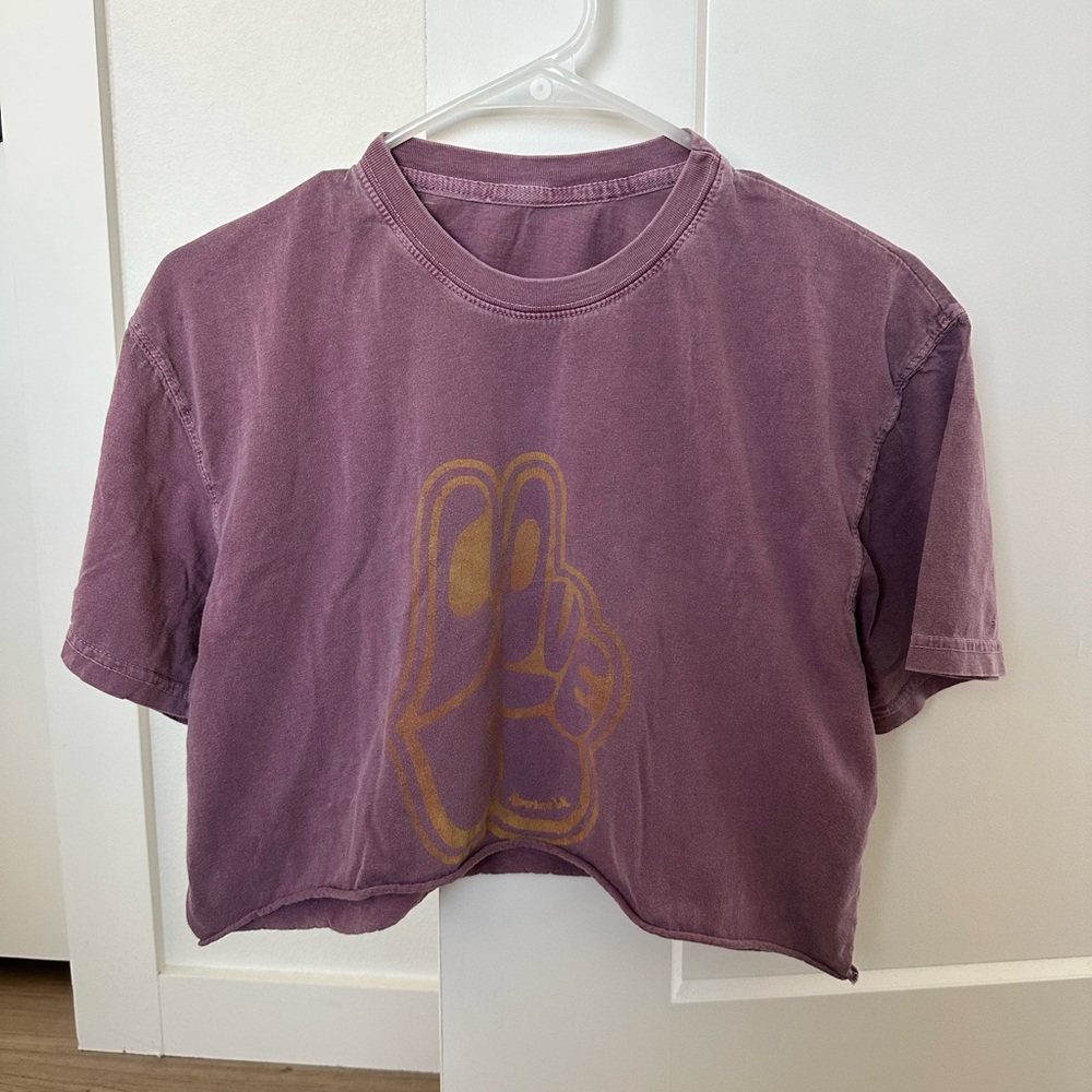 REVICE vintage crop tee